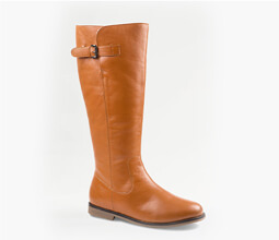 Ladies Leather Zip Boot with Thermal Lining